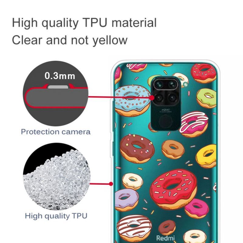 Hoesje Xiaomi Redmi Note 9 Hou Van Donuts