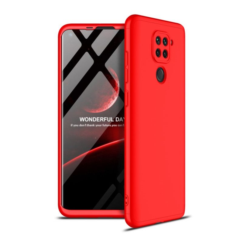 Hoesje Xiaomi Redmi Note 9 Rood Zwart Afneembare Gkk