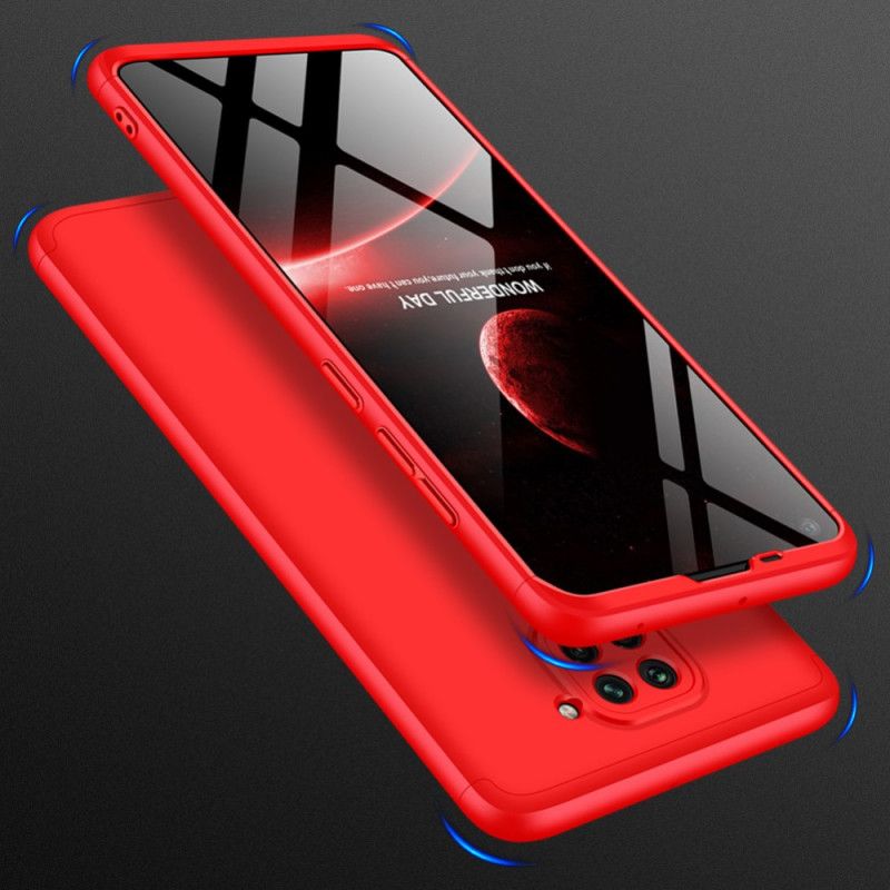 Hoesje Xiaomi Redmi Note 9 Rood Zwart Afneembare Gkk