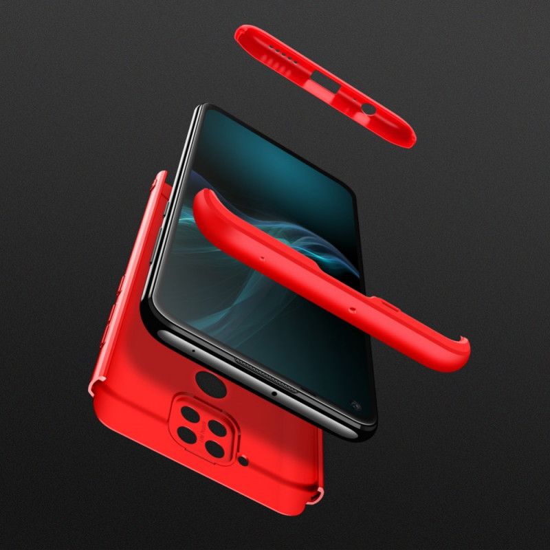 Hoesje Xiaomi Redmi Note 9 Rood Zwart Afneembare Gkk