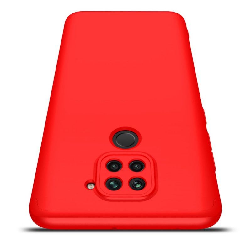 Hoesje Xiaomi Redmi Note 9 Rood Zwart Afneembare Gkk