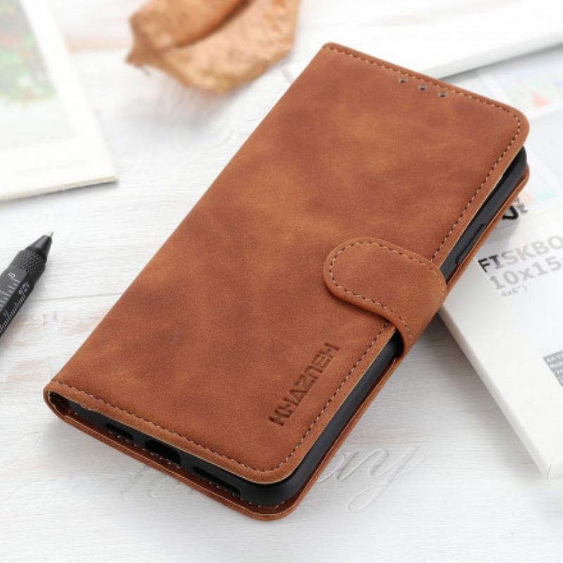 Flip Case Leren Xiaomi Mi 11 Lite 5g Ne / Mi 11 Lite 4g / 5g Vintage Khazneh Leereffect