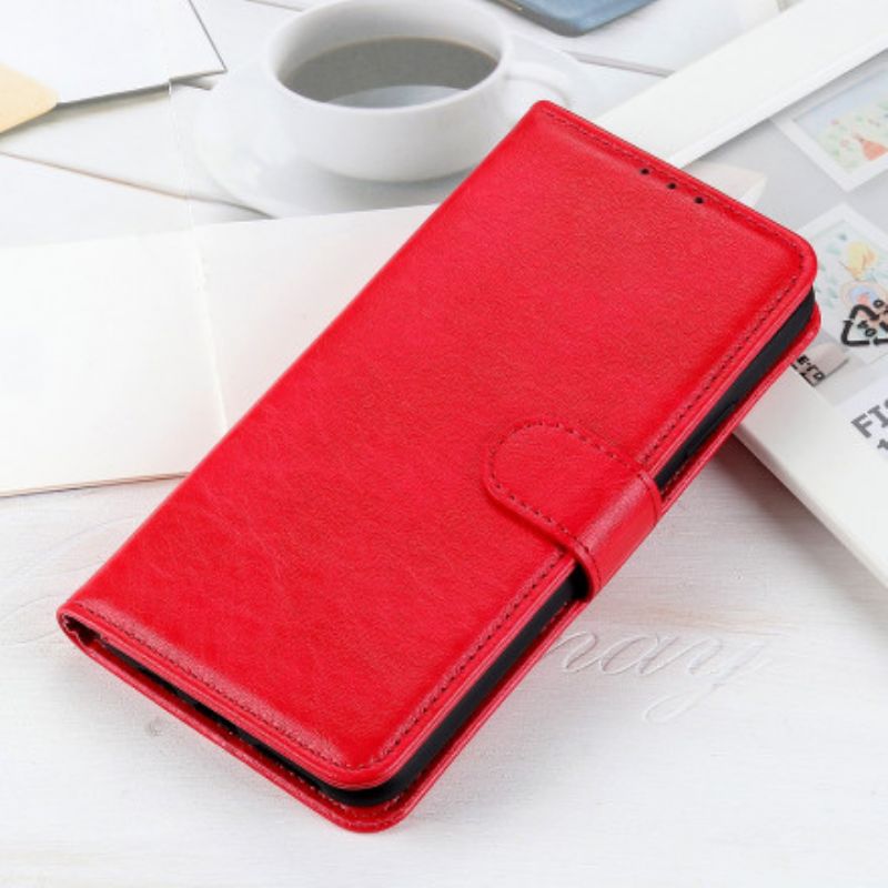 Folio-hoesje Xiaomi Mi 11 Lite 5g Ne / Mi 11 Lite 4g / 5g Gestructureerd Kunstleer