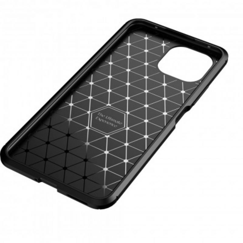 Hoesje Voor Xiaomi Mi 11 Lite 5g Ne / Mi 11 Lite 4g / 5g Flexibele Koolstofvezel