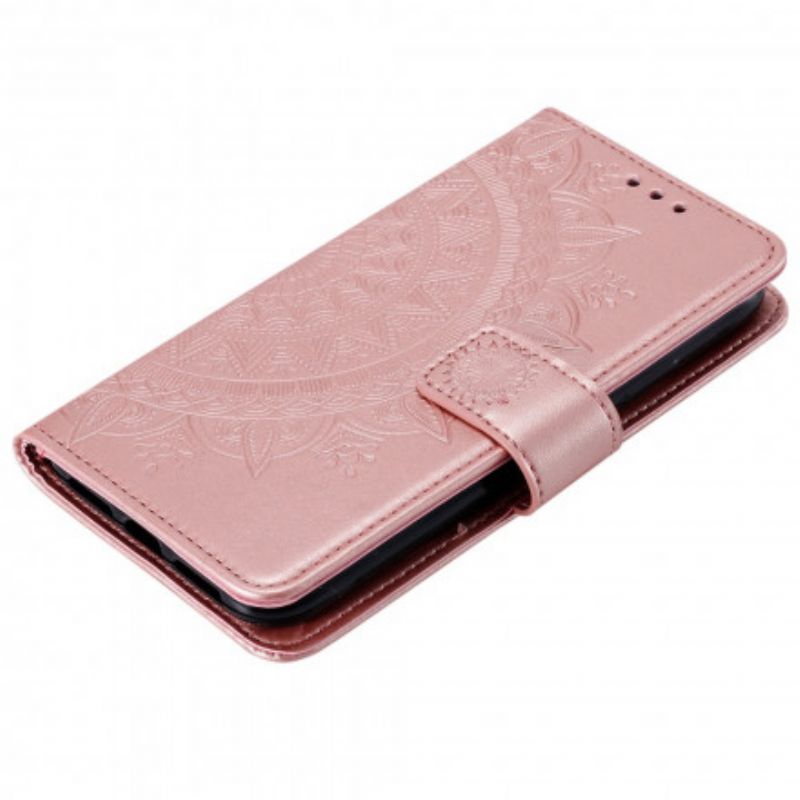 Leren Hoesje Xiaomi Mi 11 Lite 5g Ne / Mi 11 Lite 4g / 5g Mandala Zon