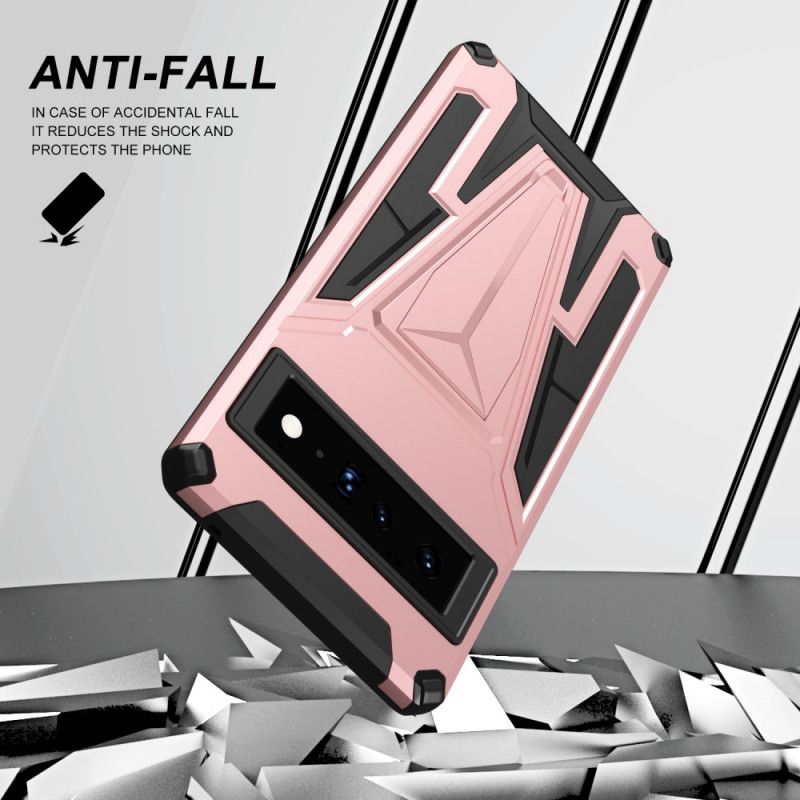 Cover Hoesje Google Pixel 6 Pro Telefoonhoesje Bestendige Verwijderbare Ondersteuning