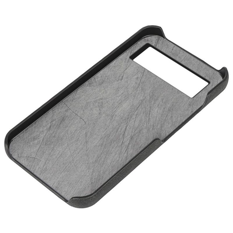 Cover Hoesje Google Pixel 6 Pro Telefoonhoesje Ledereffect Elegance Support Ring Nieuwe Kleuren