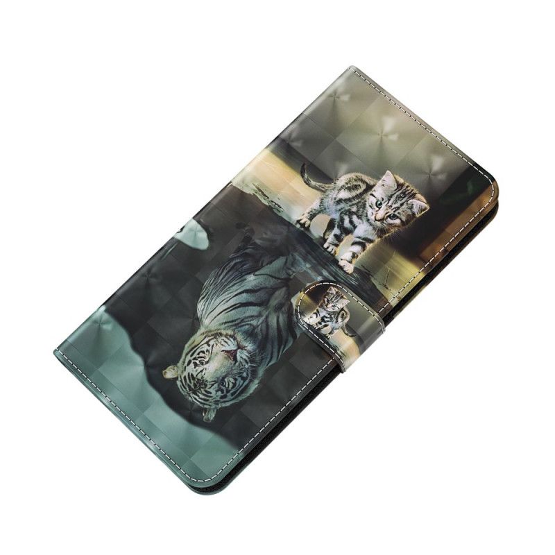 Flip Case Leren Google Pixel 6 Pro Ernest En De Reflectie