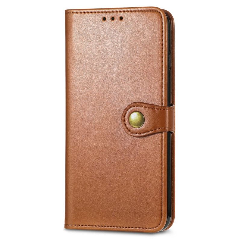 Flip Case Leren Google Pixel 6 Pro Kunstleer En Vintage Sluiting