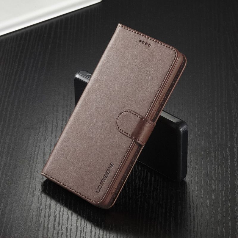 Flip Case Leren Google Pixel 6 Pro Lc.imeeke Leereffect