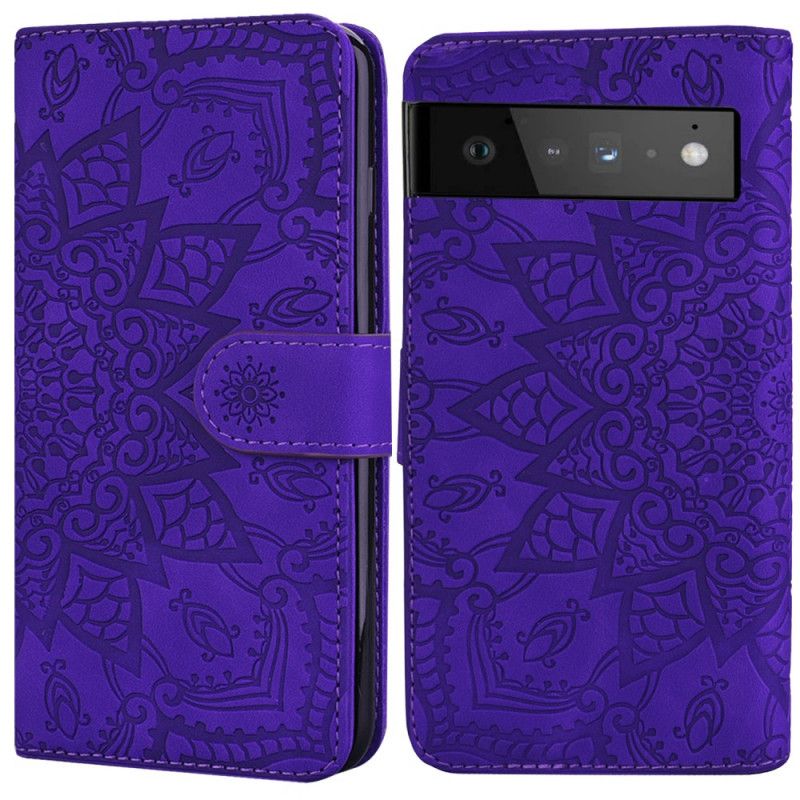 Folio-hoesje Google Pixel 6 Pro Barokke Mandala