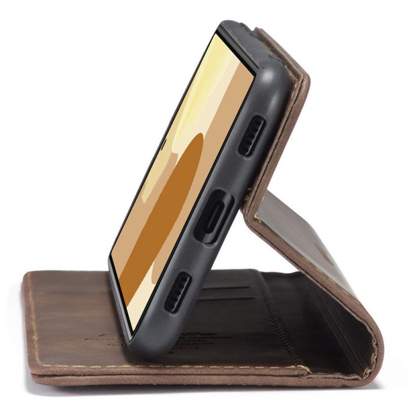Folio-hoesje Google Pixel 6 Pro Caseme Kunstleer