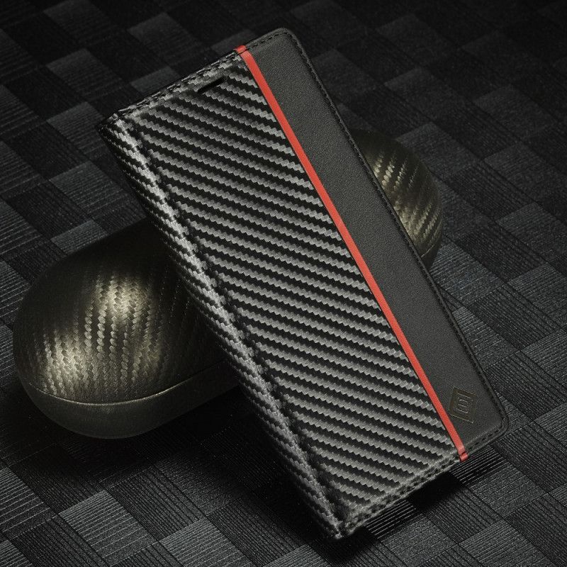 Folio-hoesje Google Pixel 6 Pro Koolstofvezel Lc.imeeke