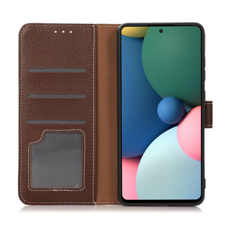 Folio-hoesje Google Pixel 6 Pro Lychee-textuur