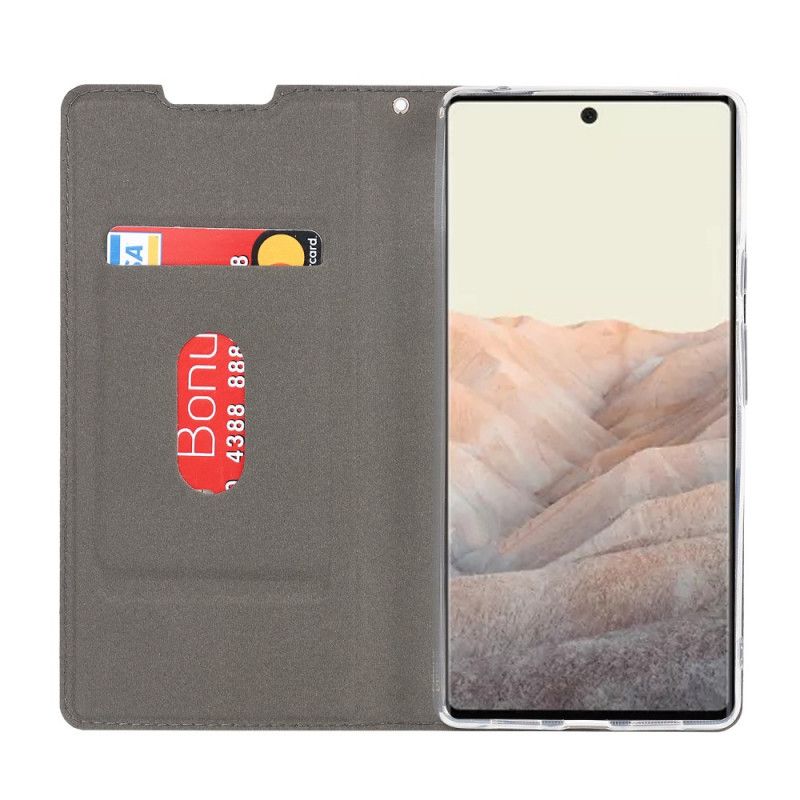 Folio-hoesje Voor Google Pixel 6 Pro Finesse Strappy