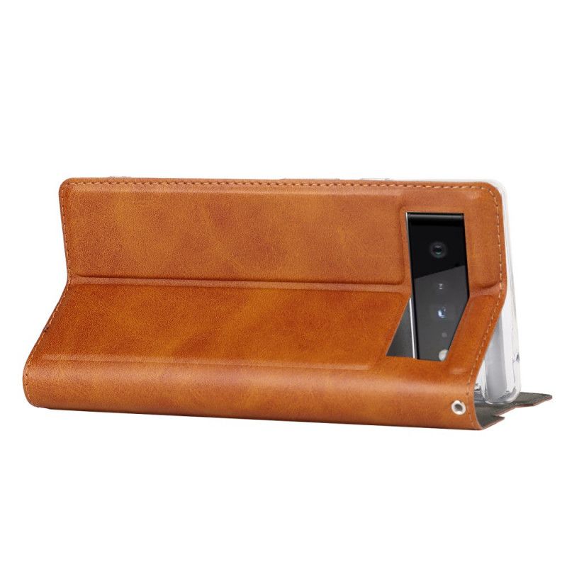 Folio-hoesje Voor Google Pixel 6 Pro Finesse Strappy