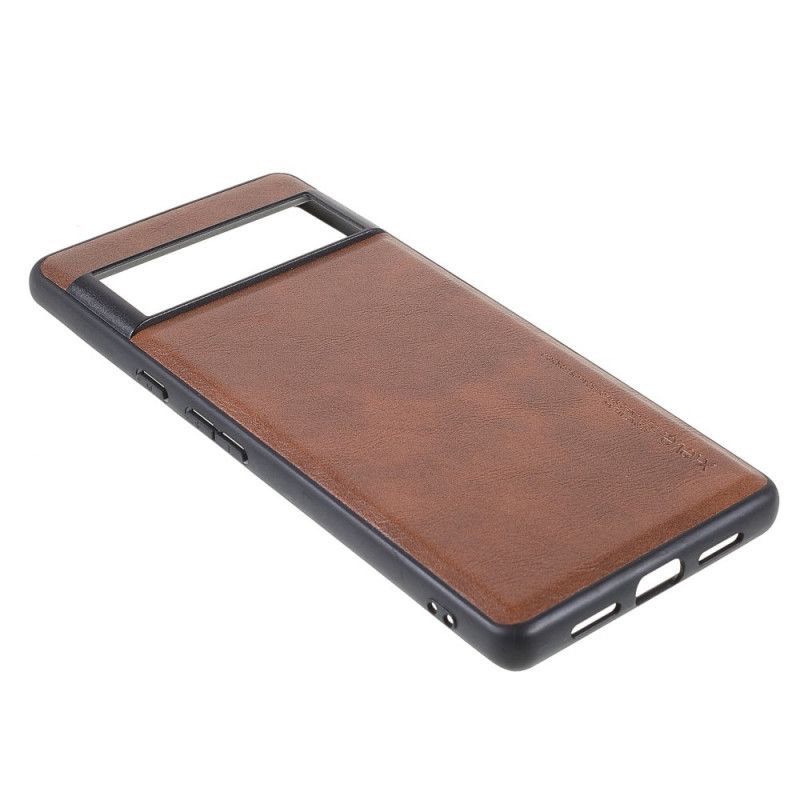 Hoesje Google Pixel 6 Pro X-level Vintage Leereffect