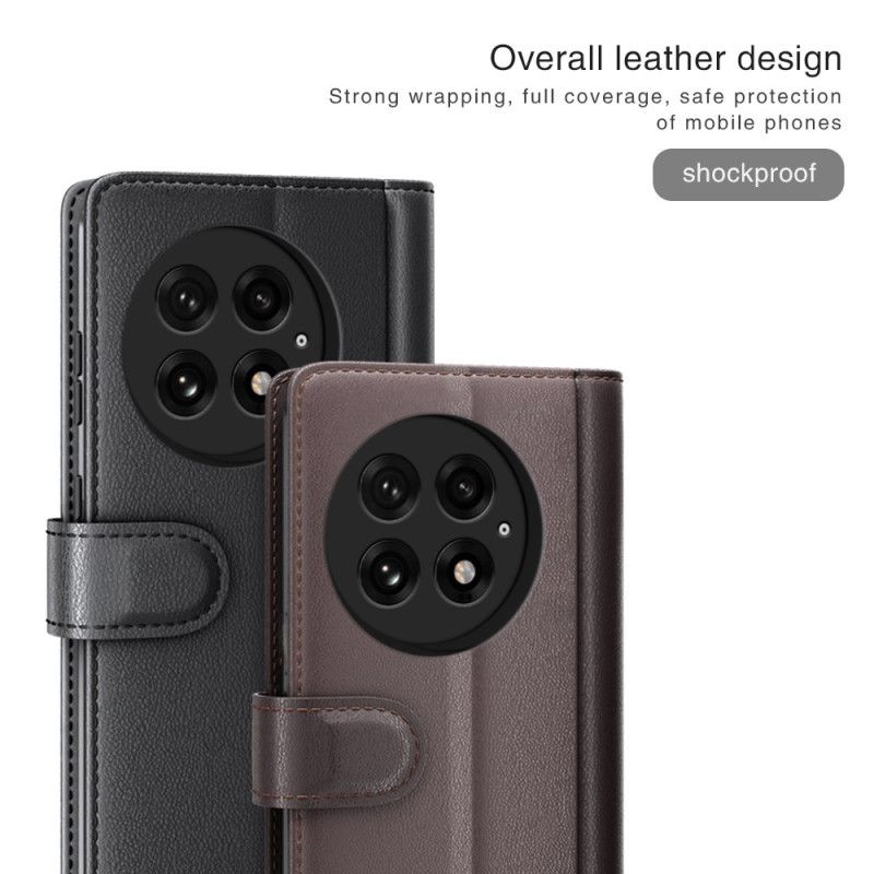 Bescherming Hoesje Oneplus 13 Leer