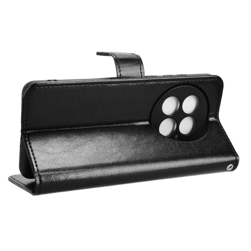 Flip Case Leren Oneplus 13 Opvallend Imitatieleer