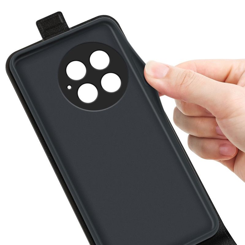 Flip Case Leren Oneplus 13 Verticale Klep