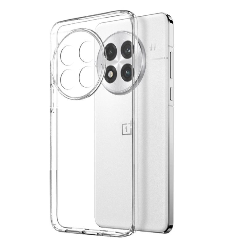 Hoesje Oneplus 13 2-in-1 Transparant Met Schermbeschermer Van Gehard Glas Bescherming Hoesje