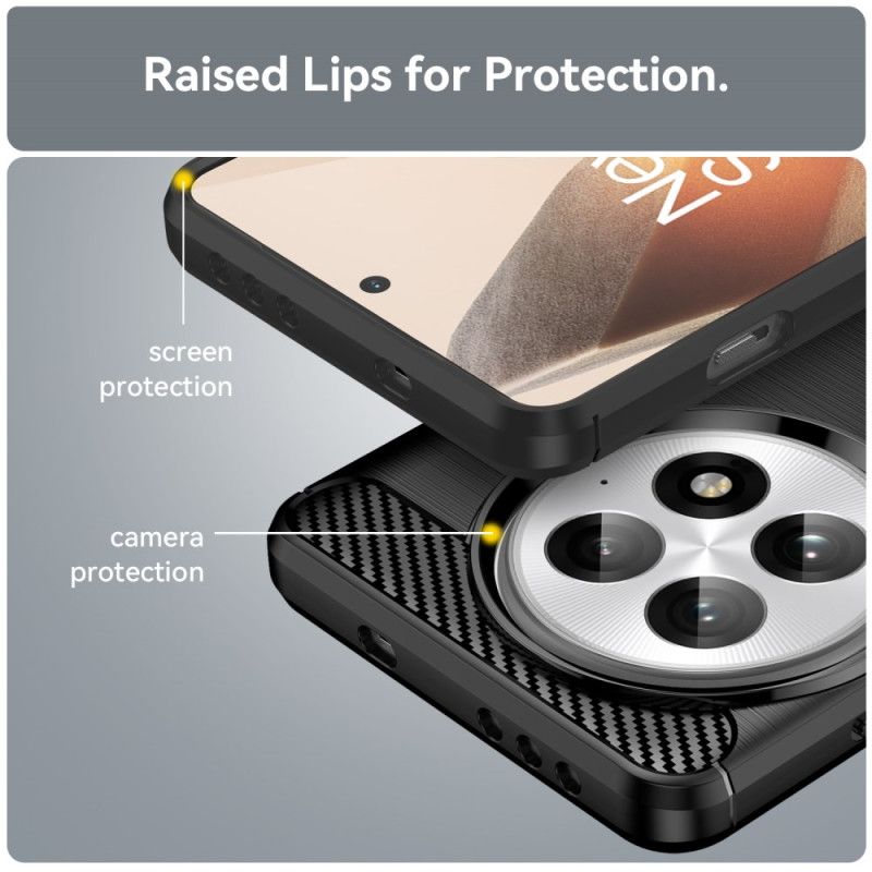 Hoesje Oneplus 13 Geborsteld Koolstofvezel