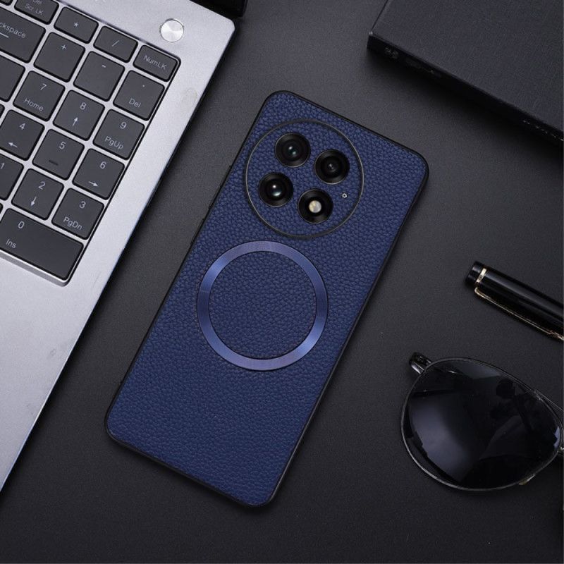 Hoesje Voor Oneplus 13 Gestructureerd Kunstleer Compatibel Met Magsafe