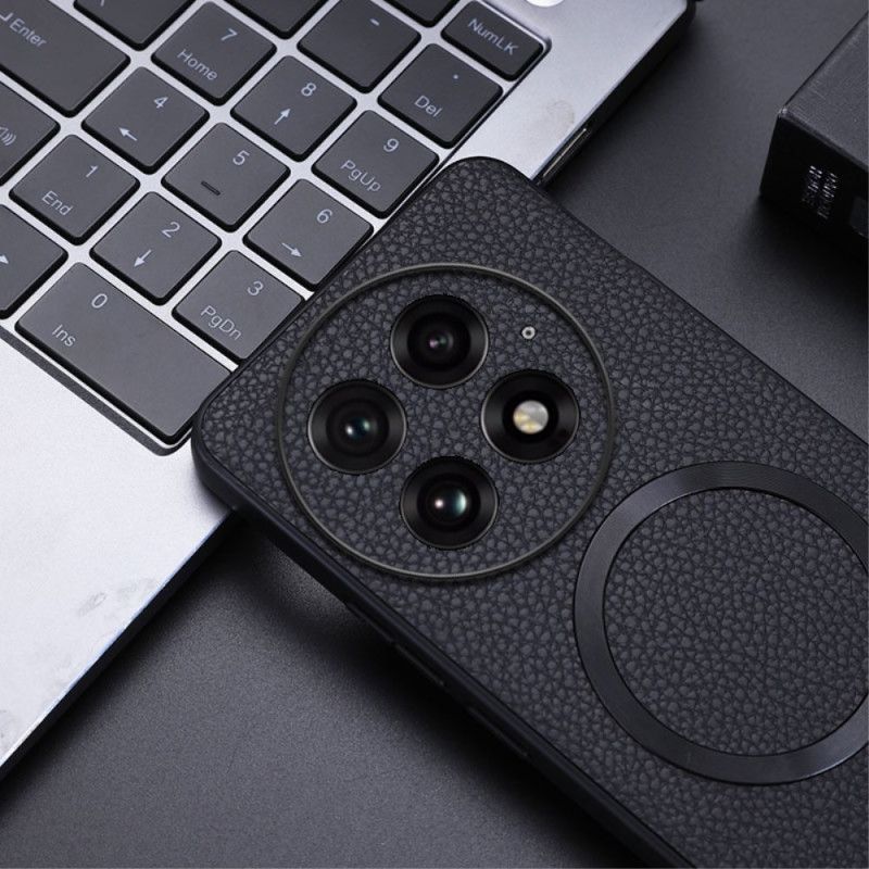 Hoesje Voor Oneplus 13 Gestructureerd Kunstleer Compatibel Met Magsafe