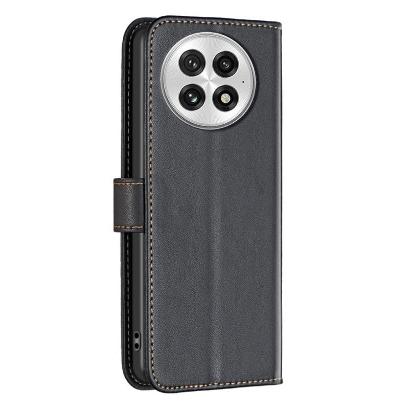 Leren Hoesje Oneplus 13 Klassieke Binfen-kleur