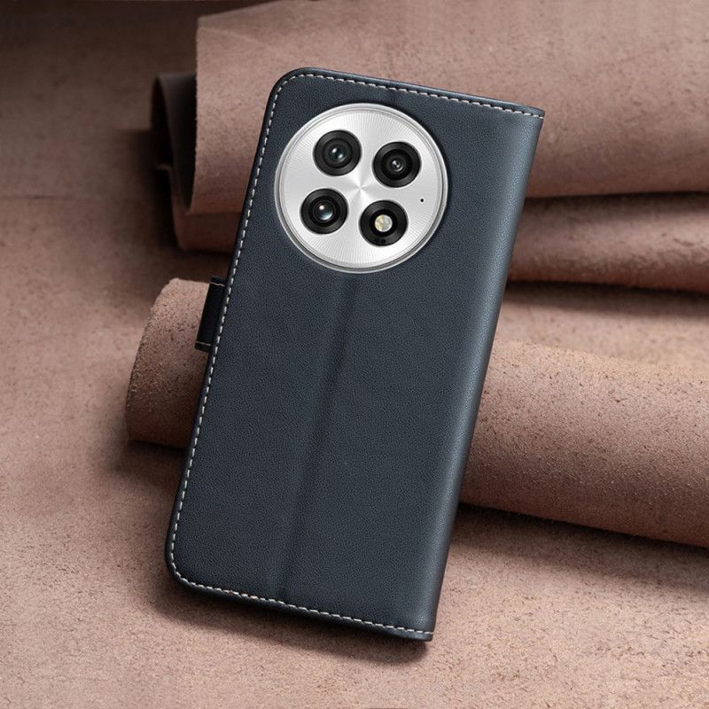 Leren Hoesje Oneplus 13 Klassieke Binfen-kleur