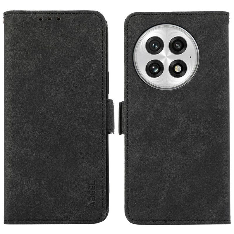 Leren Hoesje Voor Oneplus 13 Abeel Suède-effect