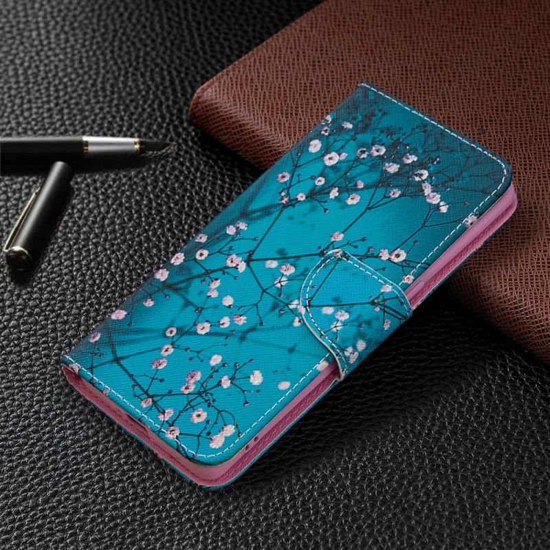 Bescherming Hoesje Oppo Find X2 Neo Telefoonhoesje Bloeiende Boom