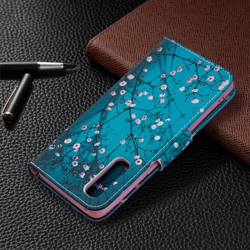 Bescherming Hoesje Oppo Find X2 Neo Telefoonhoesje Bloeiende Boom
