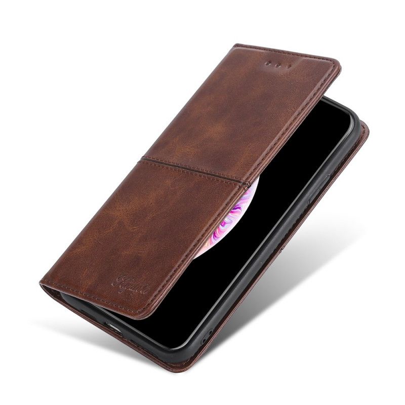Folio-hoesje Samsung Galaxy Note 20 Ultra Rood Zwart Couture Leerstijl