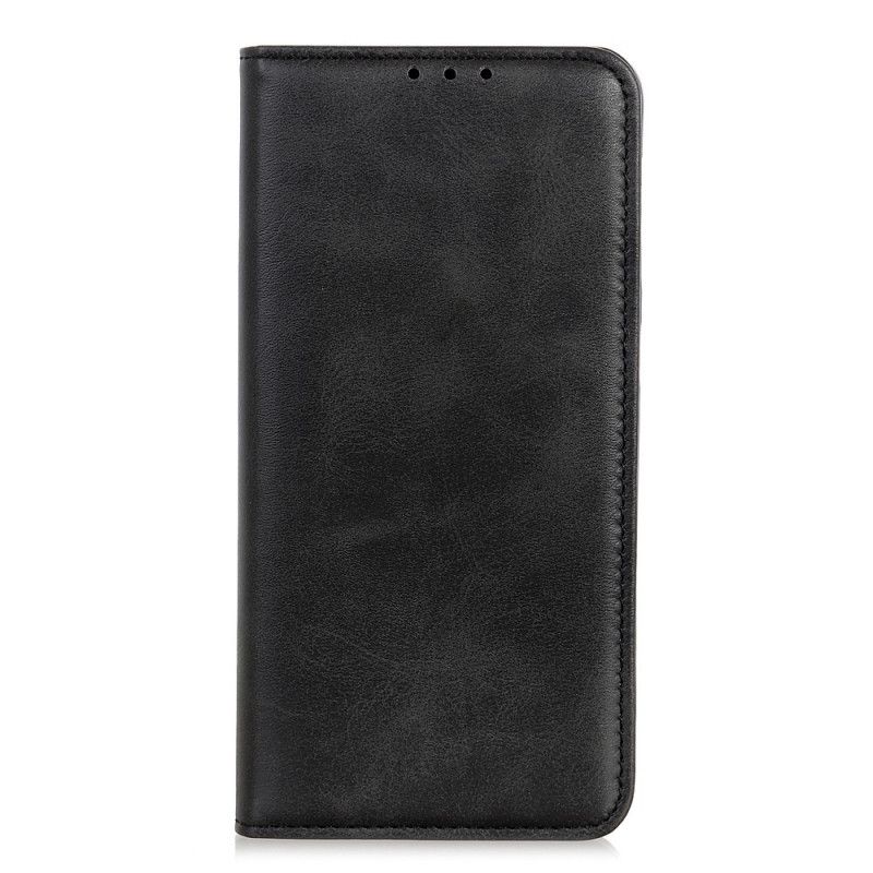 Folio-hoesje voor Samsung Galaxy Note 20 Ultra Rood Zwart Elegant Splitleer