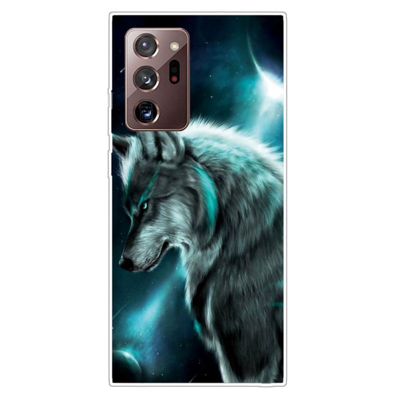 Hoesje voor Samsung Galaxy Note 20 Ultra Koninklijke Wolf