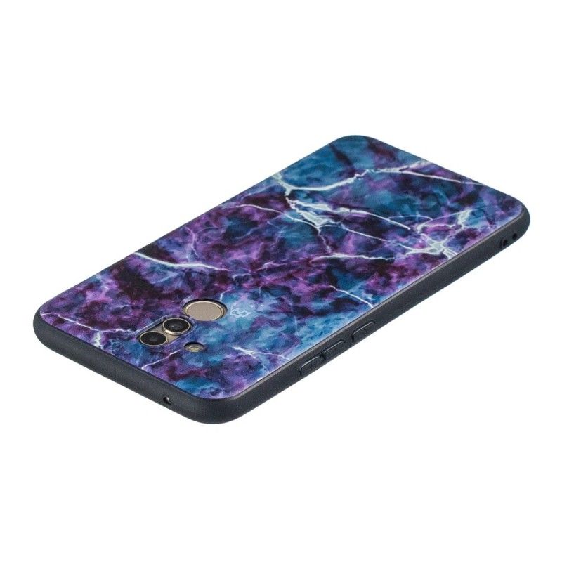 Hoesje voor Huawei Mate 20 Lite Paars Marmer