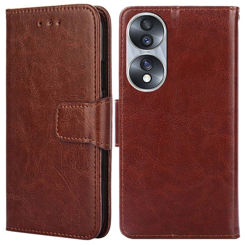 Flip Case voor Honor 70 Vintage