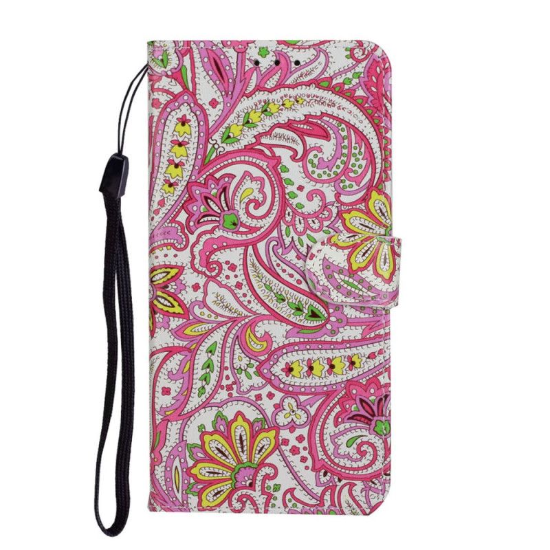 Cover Folio-hoesje Huawei P40 Telefoonhoesje Gekleurd Barok