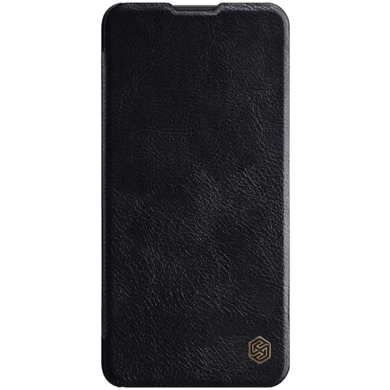 Folio-hoesje voor Huawei P40 Bruin Zwart Qin Serie Nillkin