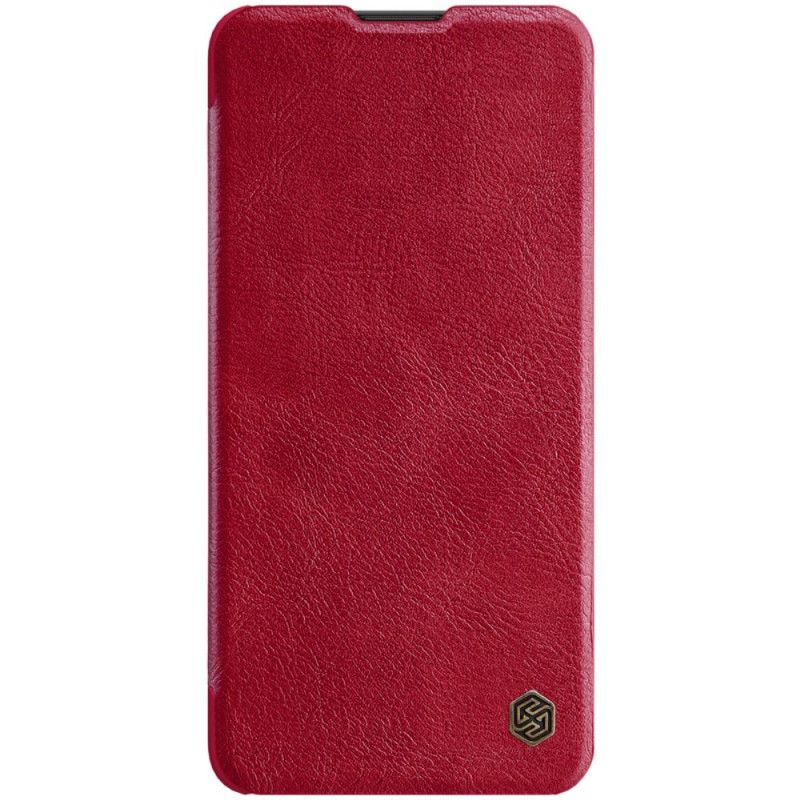 Folio-hoesje voor Huawei P40 Bruin Zwart Qin Serie Nillkin