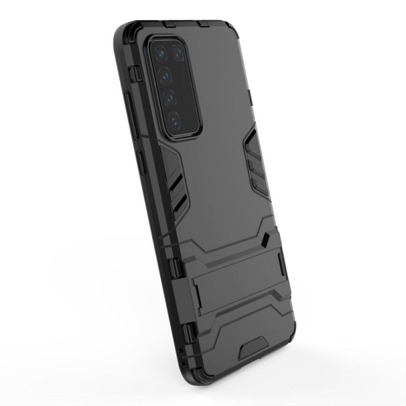 Hoesje Huawei P40 Rood Zwart Ultrabestendig