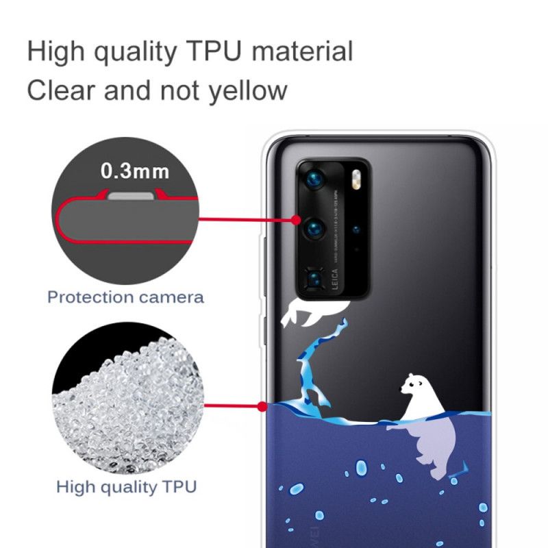 Hoesje voor Huawei P40 Zeespelen