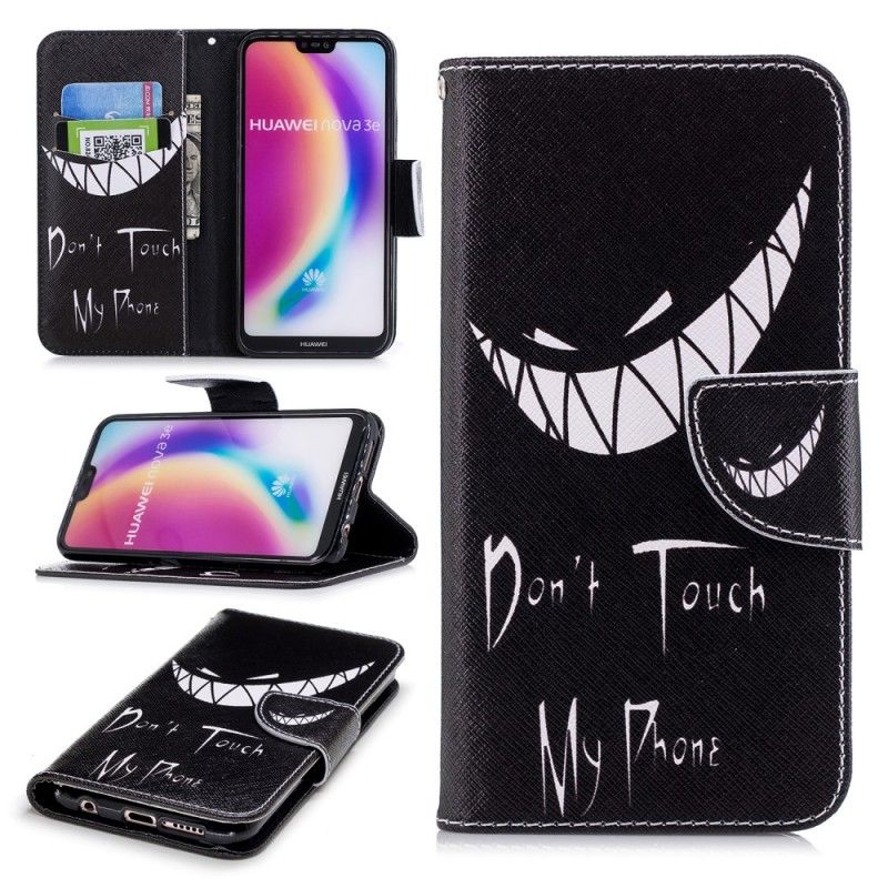 Bescherming Hoesje Huawei P20 Lite Telefoonhoesje Duivelse Telefoon