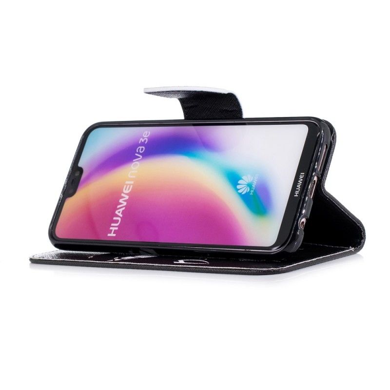 Bescherming Hoesje Huawei P20 Lite Telefoonhoesje Duivelse Telefoon