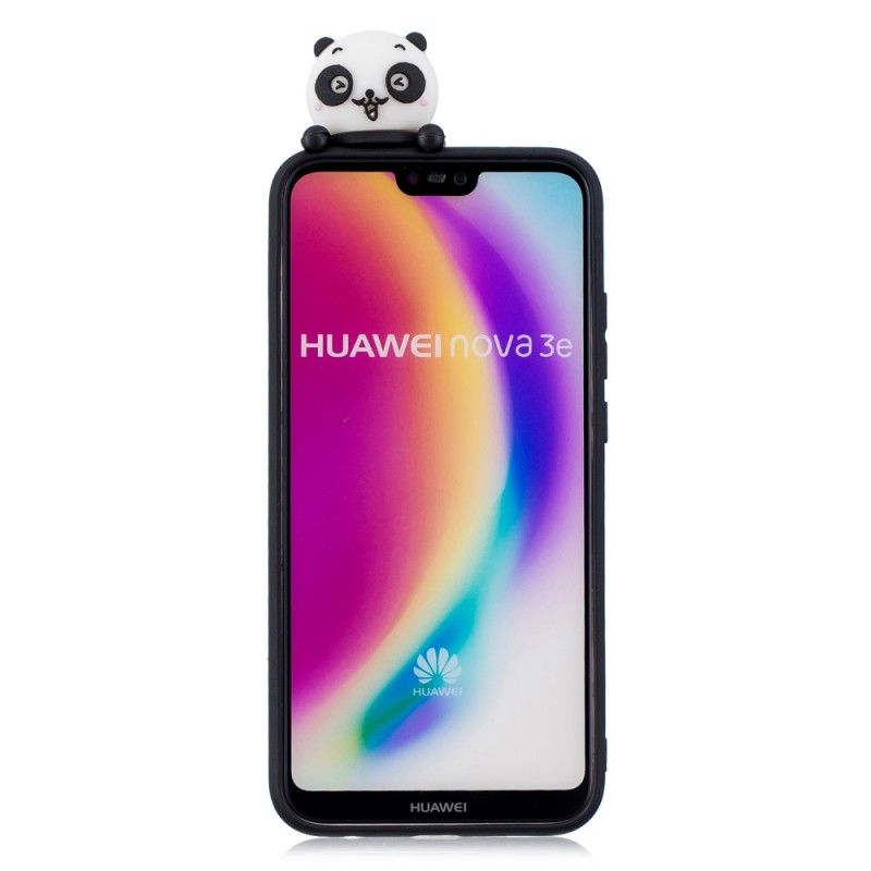 Hoesje Huawei P20 Lite Telefoonhoesje 3D Chuba Panda
