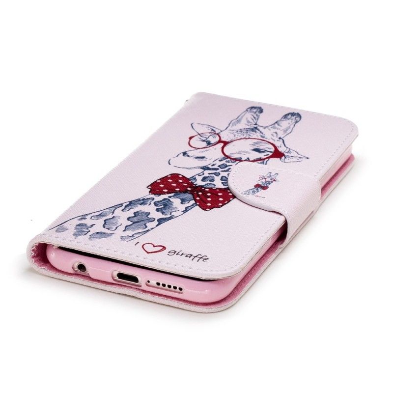 Leren Hoesje voor Huawei P20 Lite Nerdgiraf