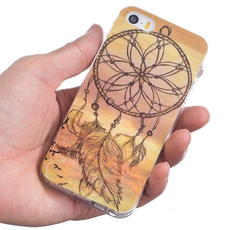 Case Hoesje iPhone 5 / 5S / SE Telefoonhoesje Veren Dromenvanger