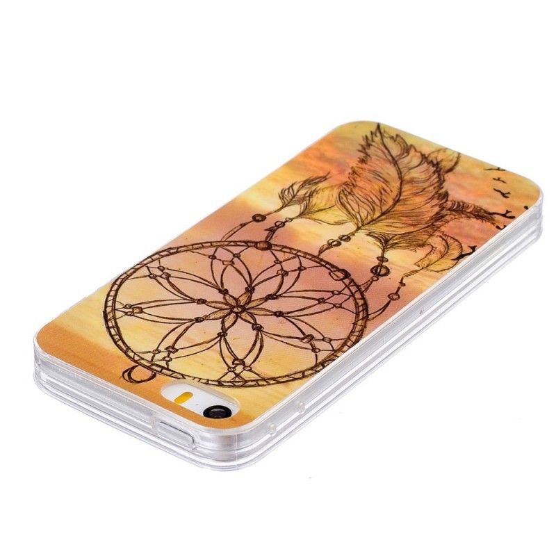 Case Hoesje iPhone 5 / 5S / SE Telefoonhoesje Veren Dromenvanger