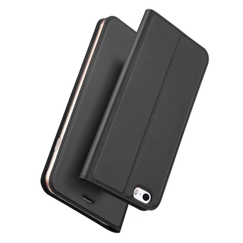 Folio-hoesje iPhone 5 / 5S / SE Goud Zwart Eerste Klas Serie